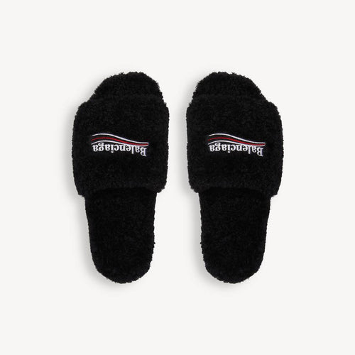 Balenciaga Furry slide